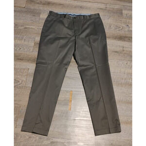 Brooks Brothers Olive green Flat Front Mens Pant 38Wx32L